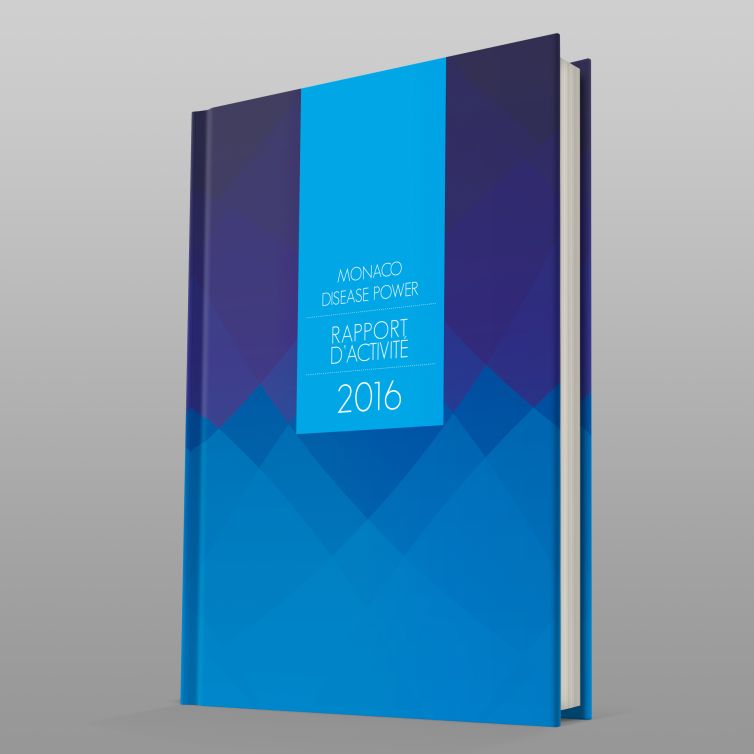 Catalogue avec couverture contrecollé rembordé