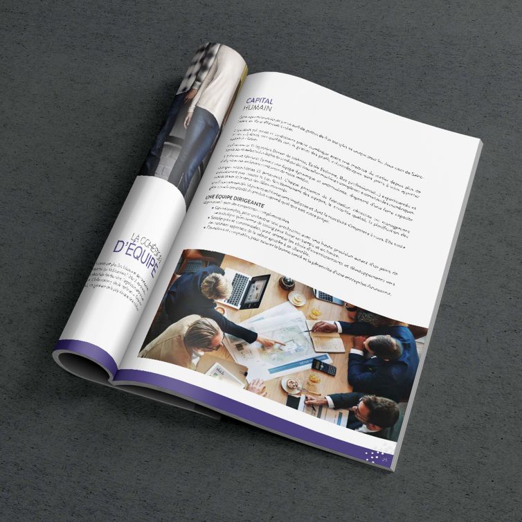 Catalogue avec couverture souple